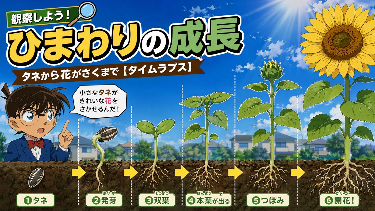 抖音风抖音风-向日葵生长全程抖音风 | 种子到开花延时摄影